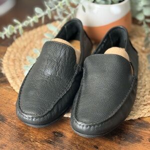 Giorgio Brutini Dark Leather Slip-Ons